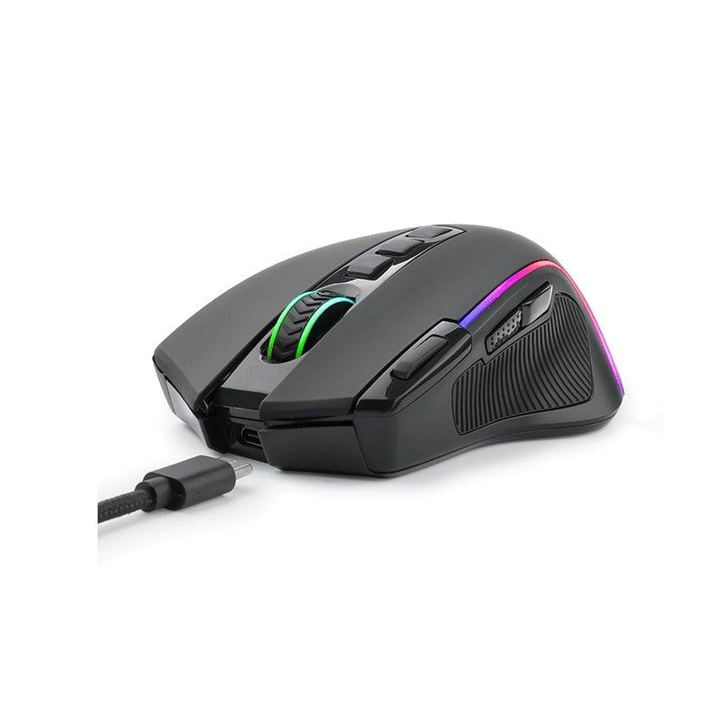 E-Yooso X-11 Pro RGB Tri-Mode Gaming Mouse (Black)