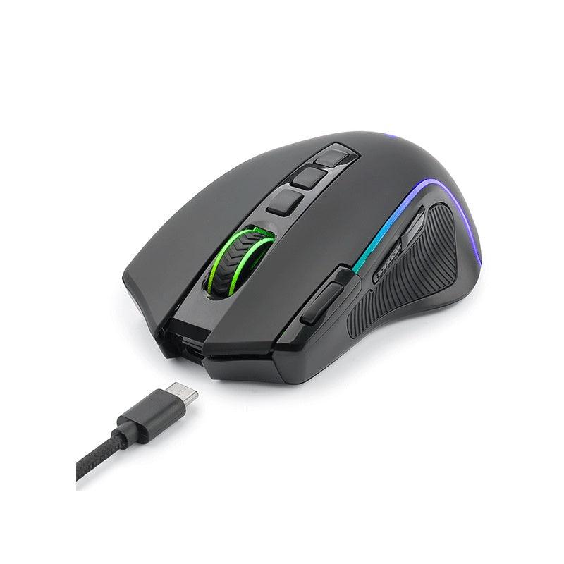 E-Yooso X-11 Pro RGB Tri-Mode Gaming Mouse (Black)