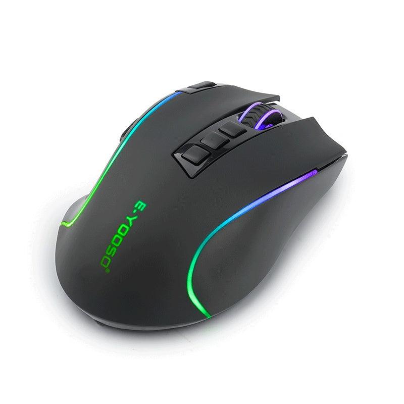 E-Yooso X-11 Pro RGB Tri-Mode Gaming Mouse (Black)
