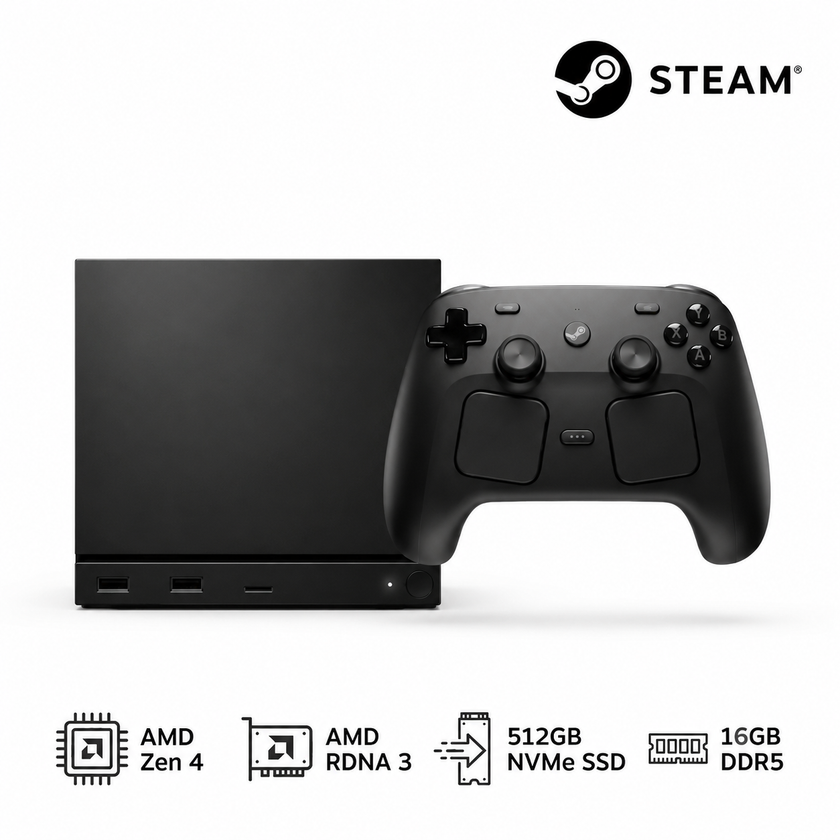 Steam Machine 512GB with Controller