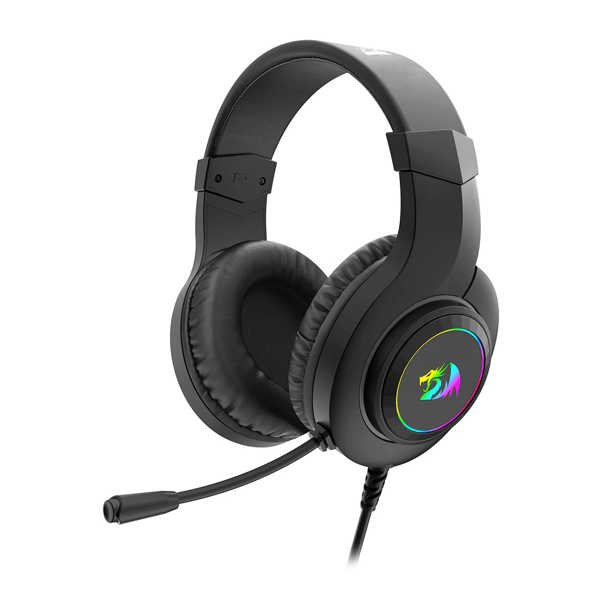 Redragon Virtual RGB 7.1 Surround Sound Gaming Headset Black (H371RGB-1)