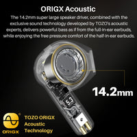 TOZO A3 Pro Earbuds White