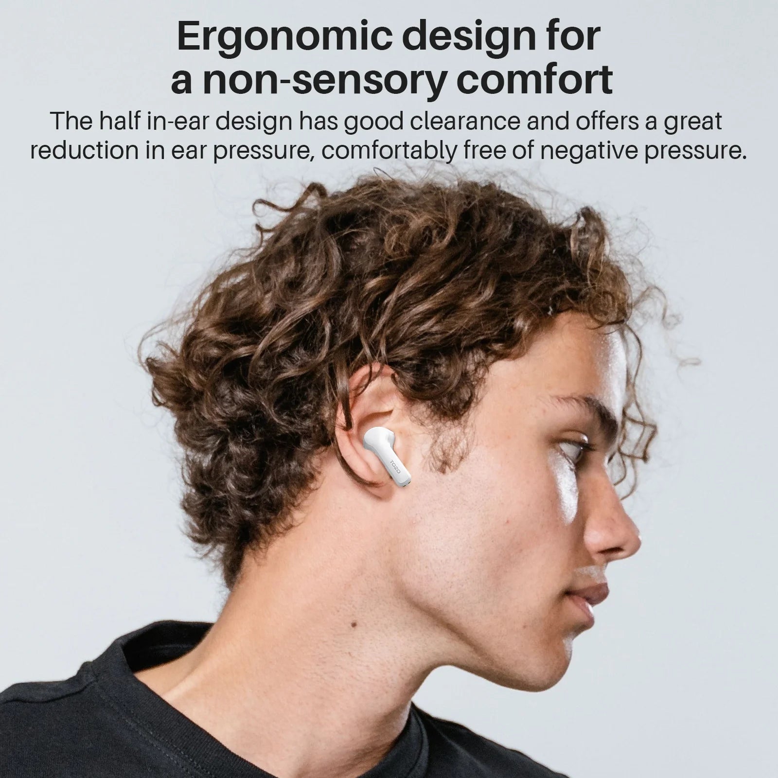 TOZO A3 Pro Earbuds White