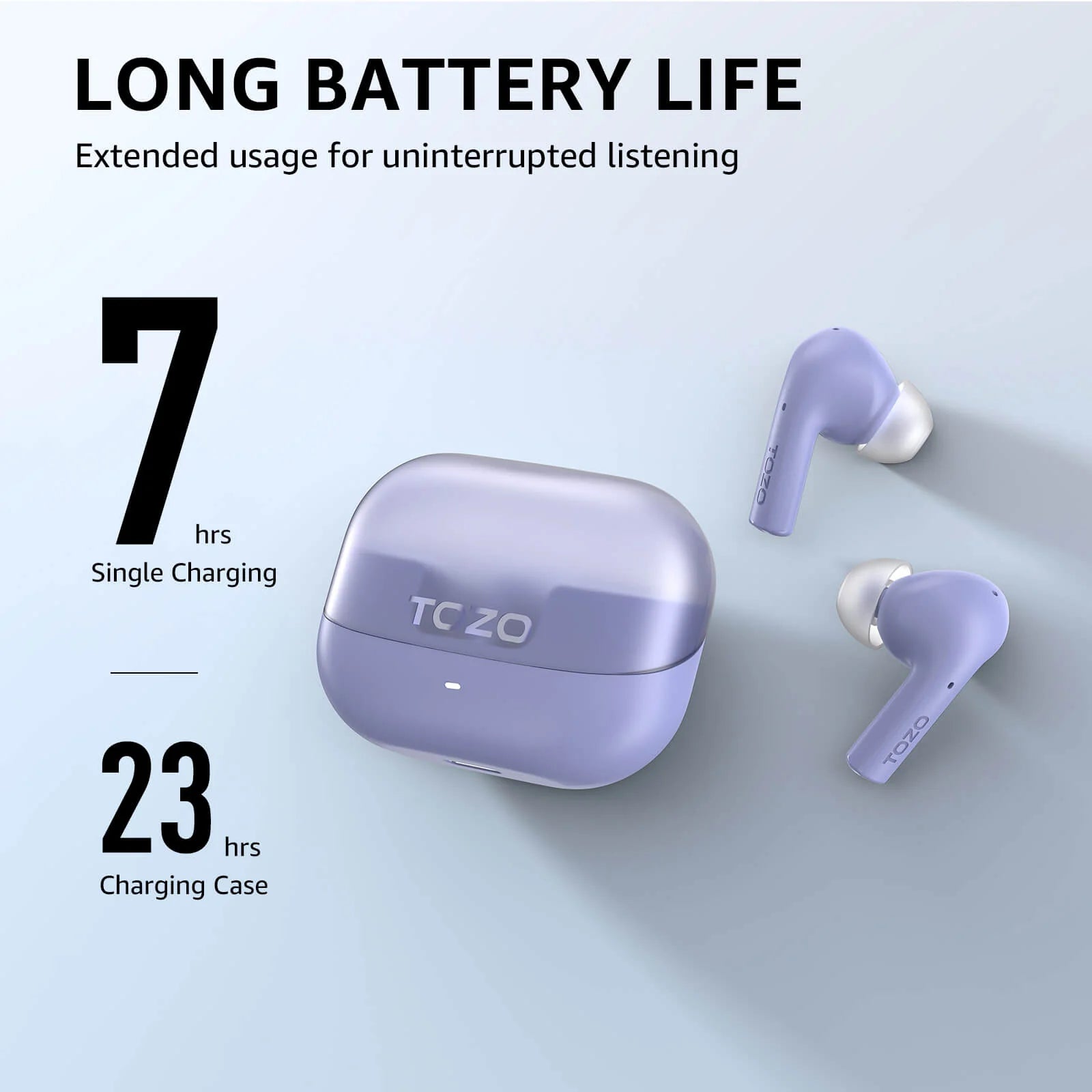 TOZO Agile Nova TWS Earbuds Mini IPX5 7Hr Playtime