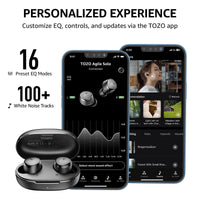 TOZO TWS Earbuds Agile Solo Mini Wireless IPX4 7hr Playtime V53 BT 30mAh 300mAh Case