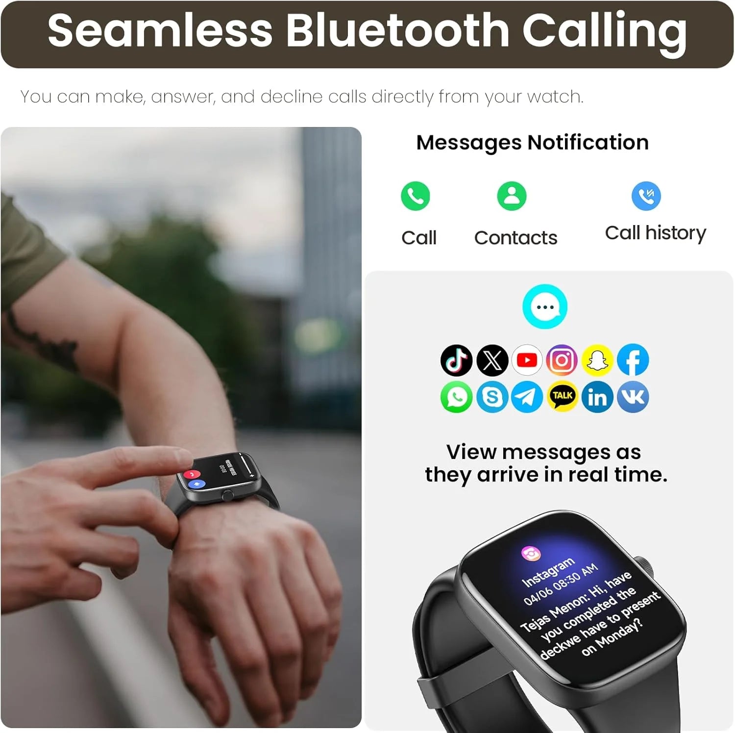 TOZO Smart Watch S7