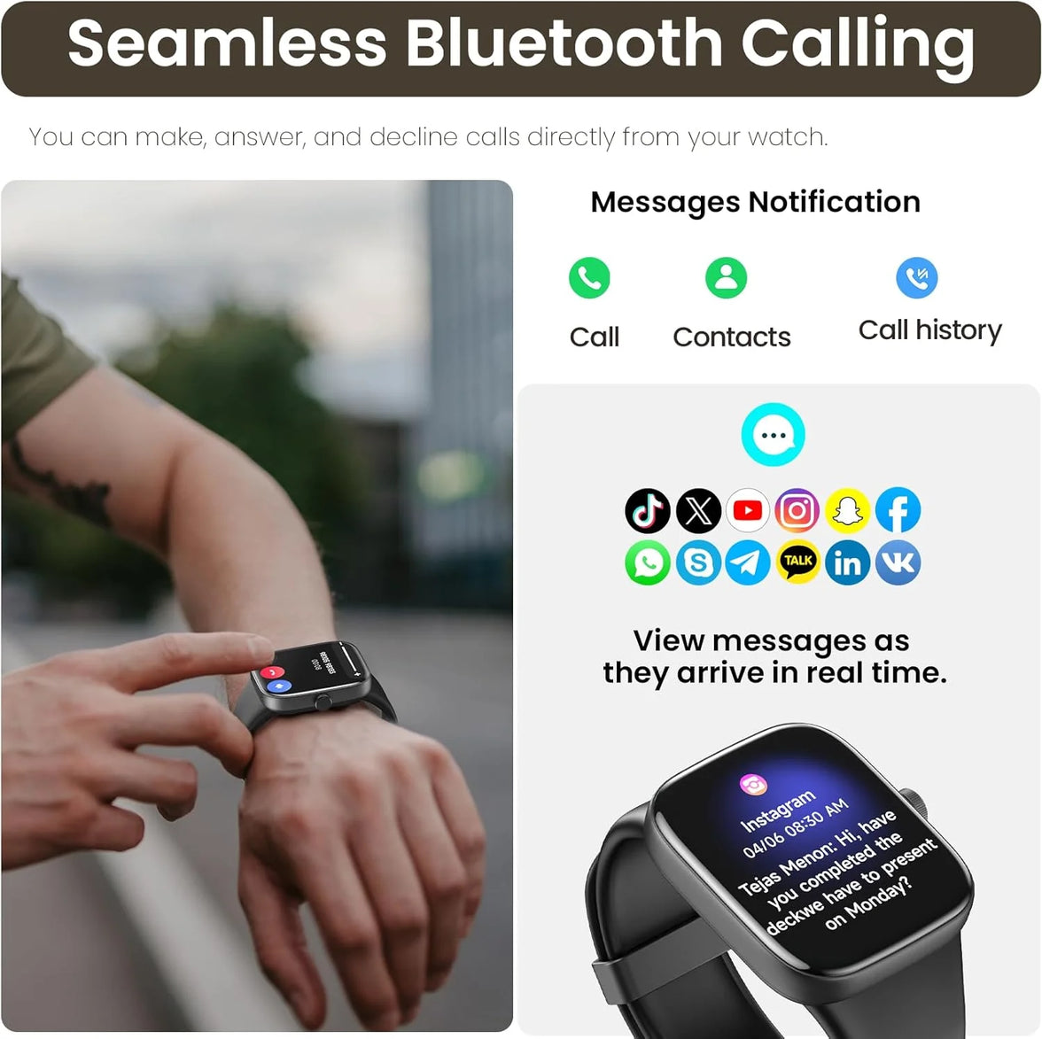 TOZO Smart Watch S7
