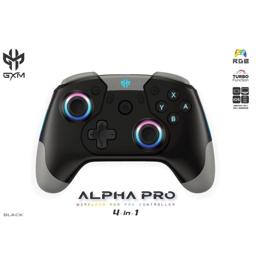 GXM Alpha 4in1 Pro Controller For Android/IOS/Switch/PC