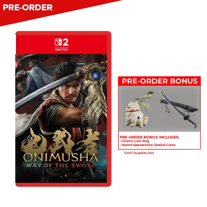 [PRE-ORDER] Nintendo Switch 2 Onimusha: Way of the Sword