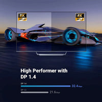 UGREEN DP 1.4 Male To Male Cable - 1.5m (Black) (DP114/80391)