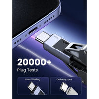 UGREEN USB Type C 2.0 Male To Type C 2.0 Male 5A Data Cable 1M Black (L512/45063)