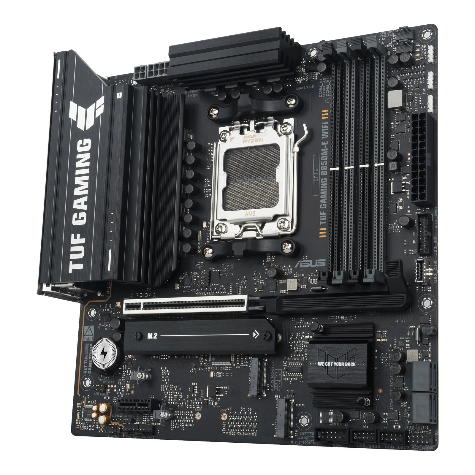 ASUS TUF Gaming B850M-E WIFI DDR5/AM5/PCIe 5.0 mATX Motherboard