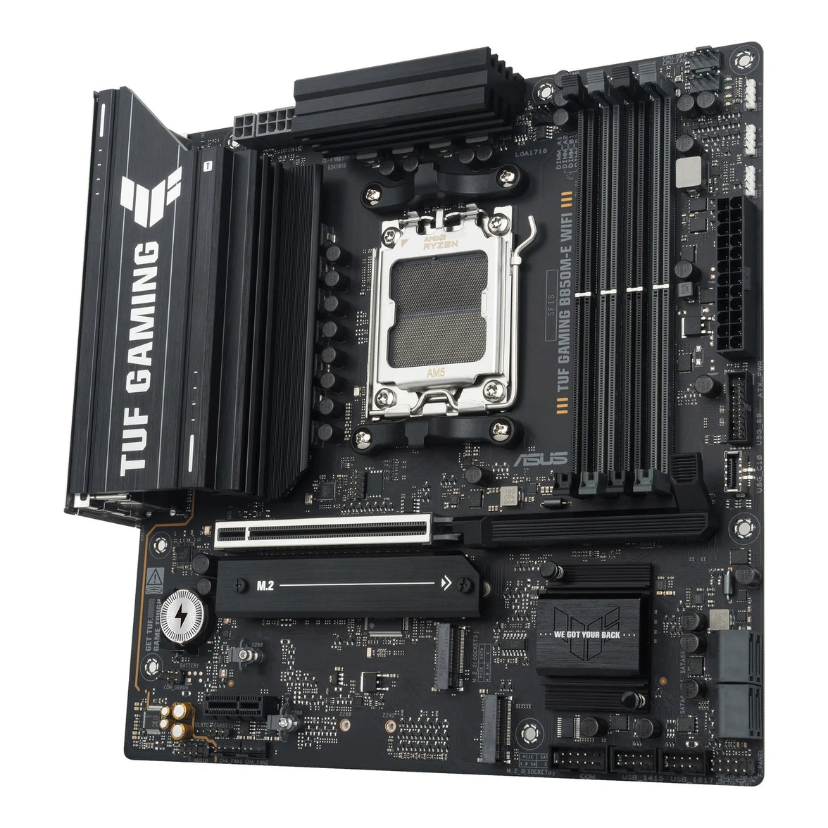 ASUS TUF Gaming B850M-E WIFI DDR5/AM5/PCIe 5.0 mATX Motherboard