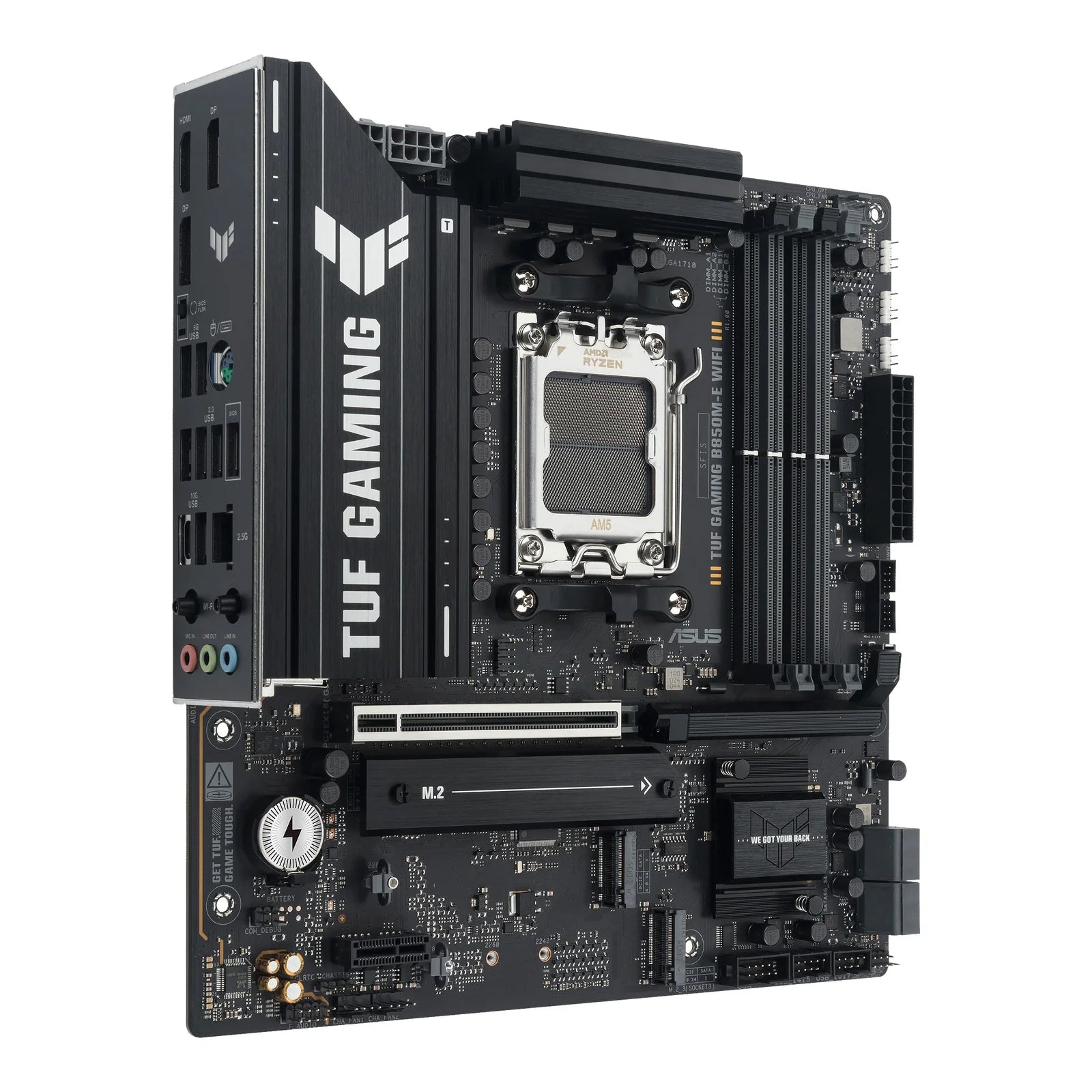 ASUS TUF Gaming B850M-E WIFI DDR5/AM5/PCIe 5.0 mATX Motherboard
