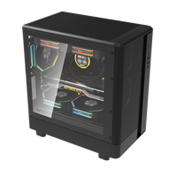 DarkFlash DB330M Mesh M-ATX PC Case