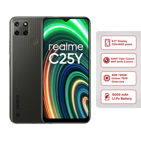 Realme C25Y 4GB/64GB (Gray)