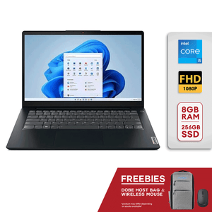 Lenovo IdeaPad 3i 2022 14" FHD Laptop i5-1235U 8GB RAM/256GB SSD Win 11 [Abyss Blue]