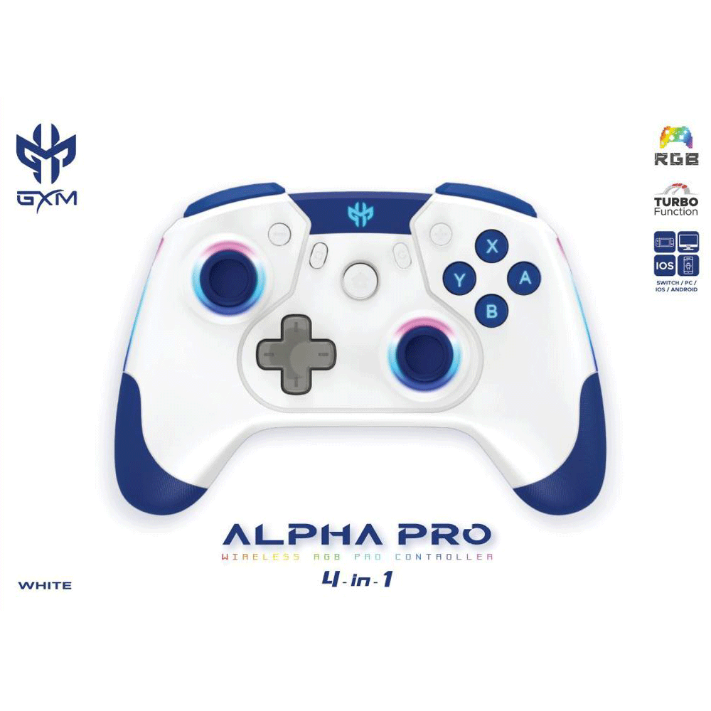 GXM Alpha 4in1 Pro Controller For Android/IOS/Switch/PC