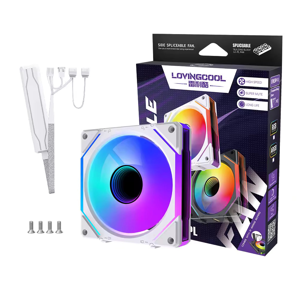 Lovingcool PL-1200 Mirror 3in1 120mm ARGB Cooling Fan