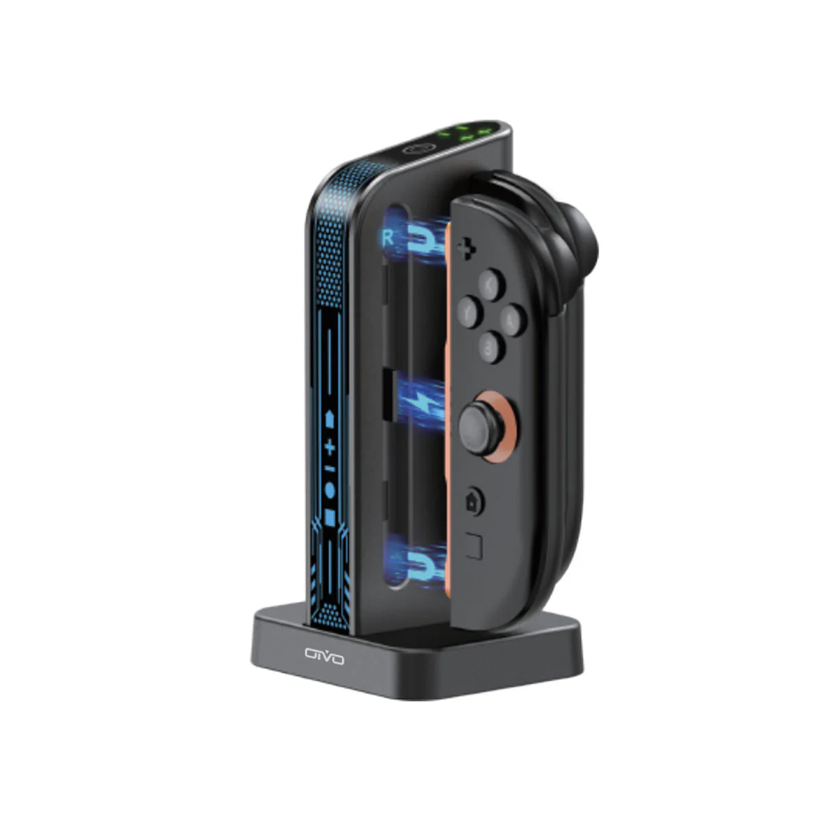 OIVO Standing RGB Charging Dock for Nintendo Switch 2 (Black) (IV-SW207)
