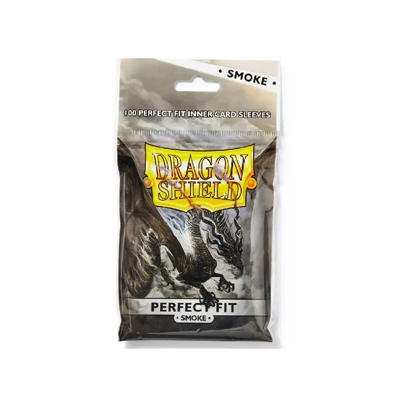 Dragon Shield Perfect Fit Sleeves 100CT AT-13023 (Clear/Smoke)