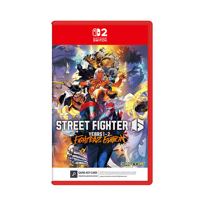 Nintendo Switch 2 Street Fighter 6 Year 1-2 Fighters Edition (Game Key Card) (ASI)