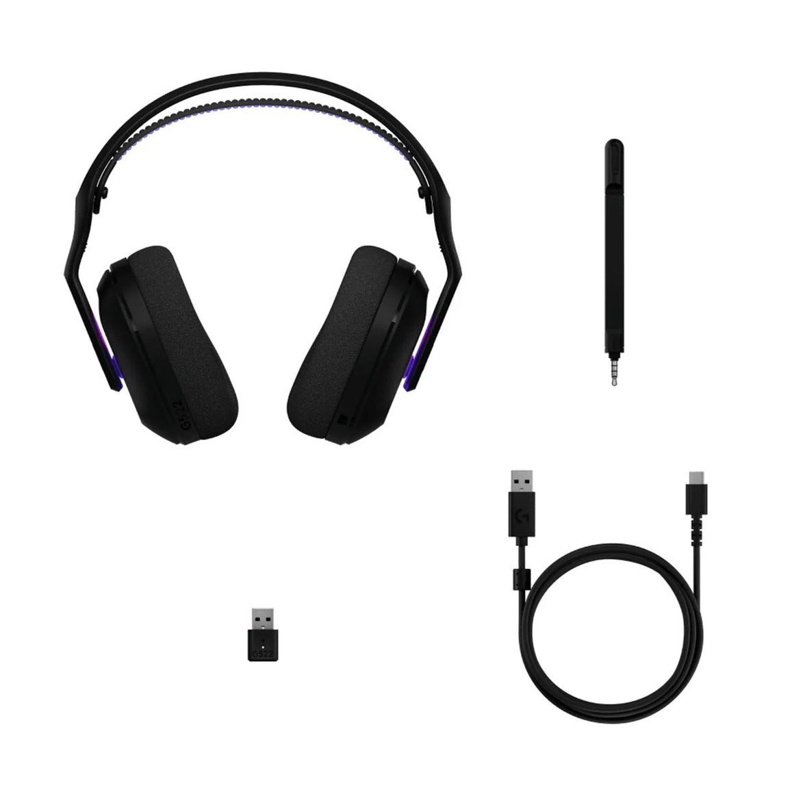 Logitech G522 Lightspeed Wireless Gaming Headset (Black)