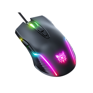 ONIKUMA CW905 6400 DPI Wired Optical Gaming Mouse 7 Buttons Design RGB [Black]