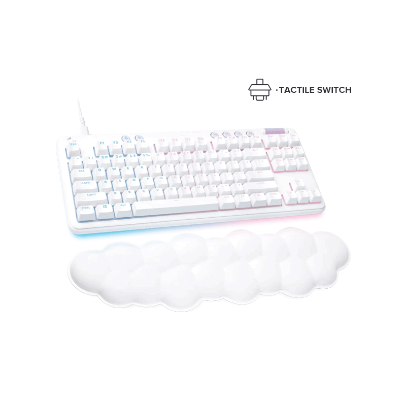 Logitech G713 Gaming Keyboard Dreamy White