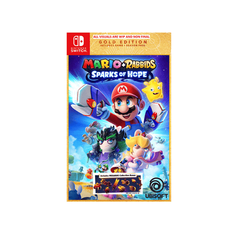 Mario + Rabbids Sparks Of Hope Gold Edition - Nintendo Switch Pre order Bonus: 9 Weapon Skill and Ring Older