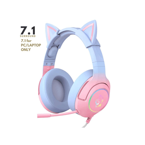 Onikuma K9 7.1mm Wired Headset Pink/Blue