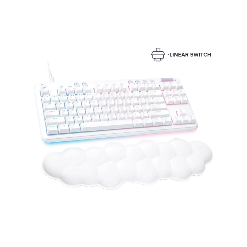 Logitech G713 Gaming Keyboard Dreamy White