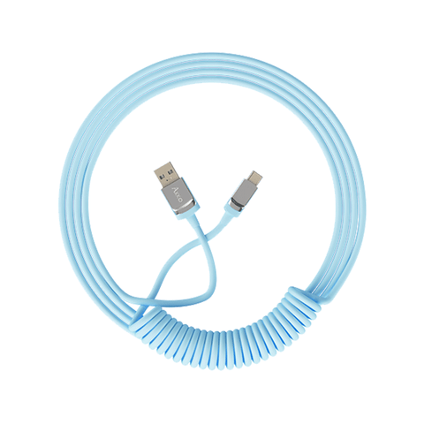 Akko Coiled Cable (Blue)