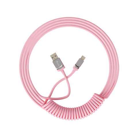 Akko Coiled Cable (Pink)