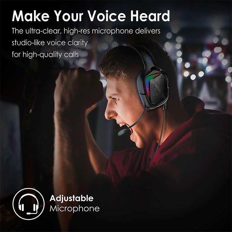 Vertux Miami High Performance 7.1 Stereo Sound Pro Gaming Headset - GameXtremePH