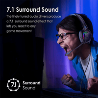Vertux Miami High Performance 7.1 Stereo Sound Pro Gaming Headset - GameXtremePH