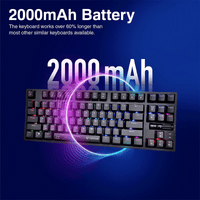 Vertux VertuPro-80 HyperSpeed Tenkeyless Mechanical Keyboard - GameXtremePH