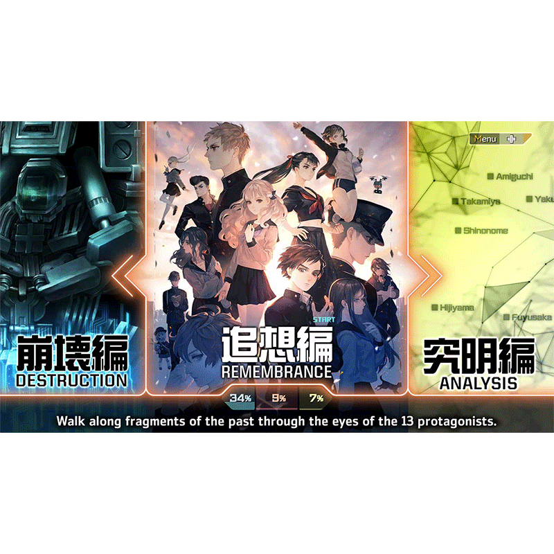 Nintendo Switch 13 Sentinels Ageis Rim (ASI)