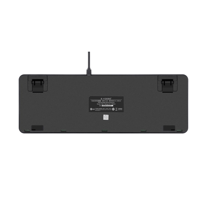 E-Yooso Z-66 RGB 87Keys Mechanical Gaming Keyboard [Black]