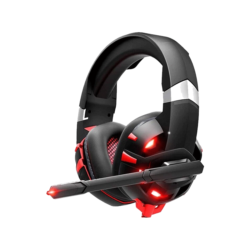 Onikuma RUN MUS K2 Pro Wired Headset Black/Red - GameXtremePH