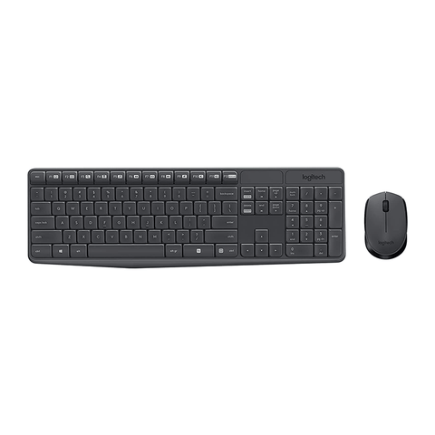 Logitech MK235 Wireless Keyboard and Mouse Combo (Gray) - GameXtremePH