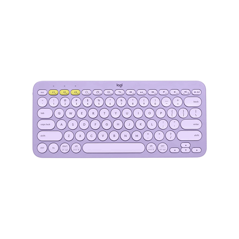 Logitech K380 Multi-Device Bluetooth Keyboard [Lavender]