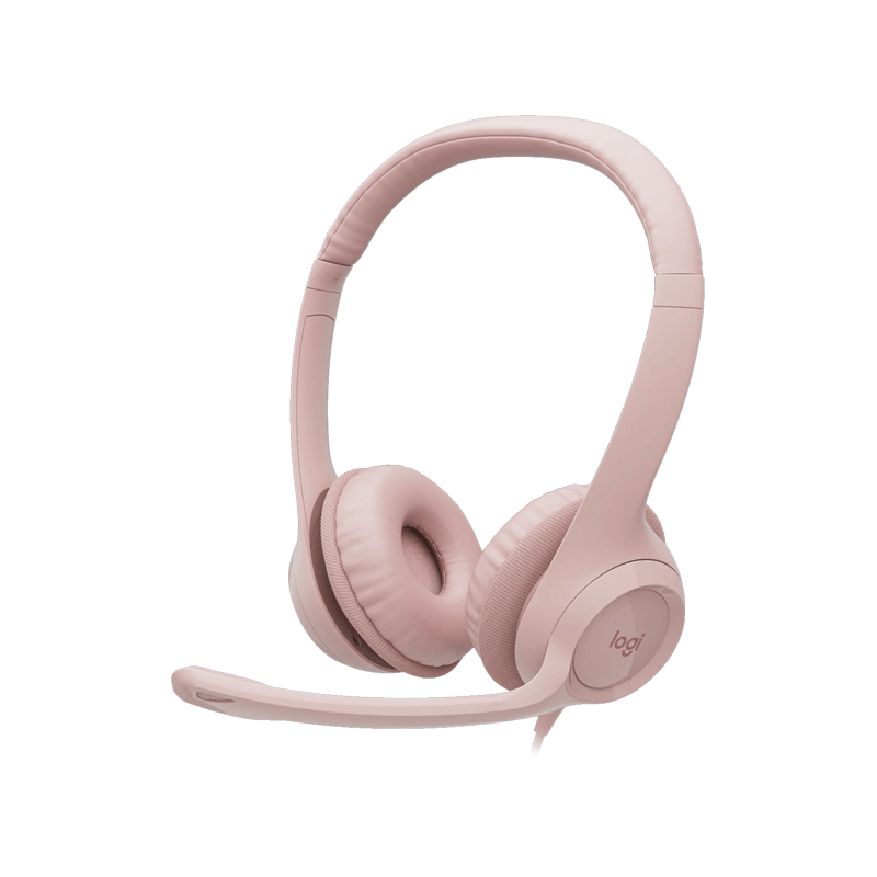 Logitech H390 USB Headset [Rose]