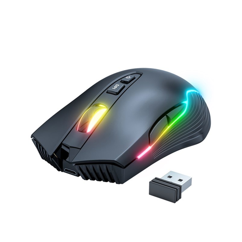 ONIKUMA CW905 Wireless Mouse 2.4 G Gaming Mouse Wireless With Adjustable Maximum 3600DPI [Black]