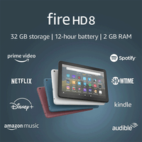 Amazon Fire HD 8 Tablet with Alexa, 8" HD Display, 32GB 10th Generation for Portable Entertainment - GameXtremePH