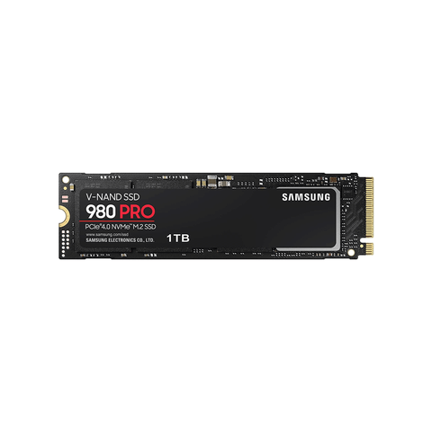 Samsung MZ-V8P1T0BW 980 PRO 1TB M.2 2280 PCIe Gen 4x4 NVMe Internal SSD