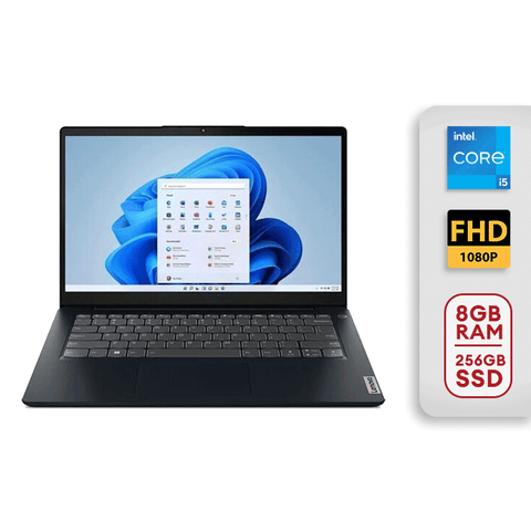 Lenovo IdeaPad 3i 2022 14" FHD Laptop i5-1235U 8GB RAM/256GB SSD Win 11 [Abyss Blue]