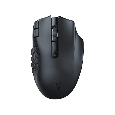 Razer Naga V2 Hyperspeed Ergonomic Wireless MMO Gaming Mouse [Black]