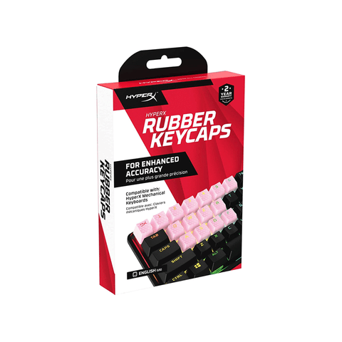 HyperX Rubber Keycaps Pink