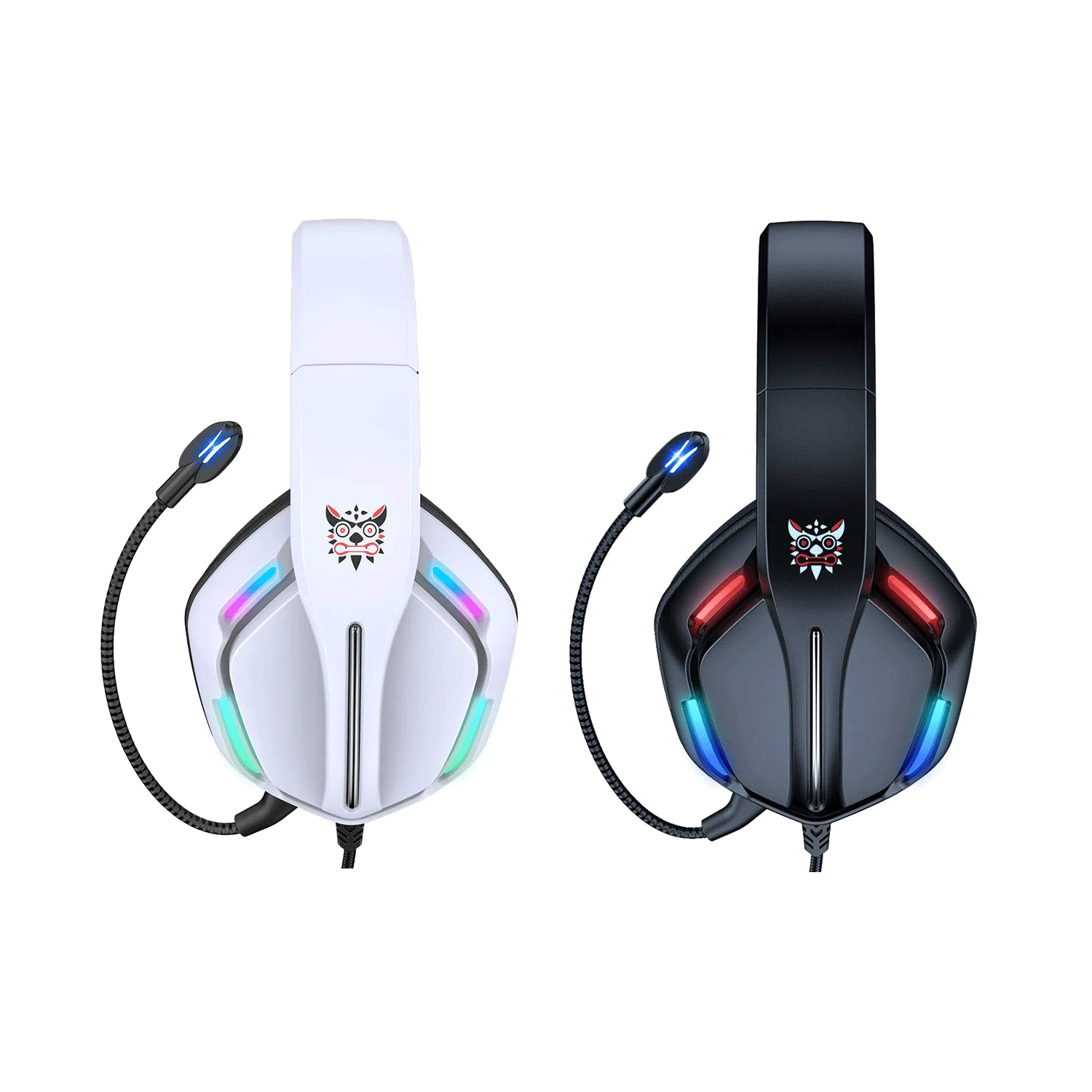 ONIKUMA X27 RGB Gaming Headset Stereo Surround Omnidirectional Noise Canceling Mic